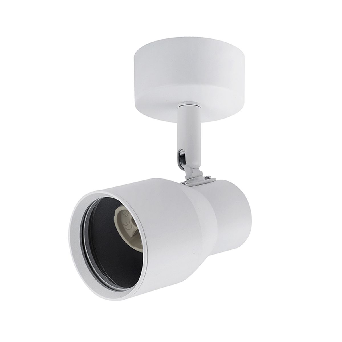 WANT - Foco Spot Cielo o Muro Porta 1xGU-10 Round Blanco Incluye Ampolleta