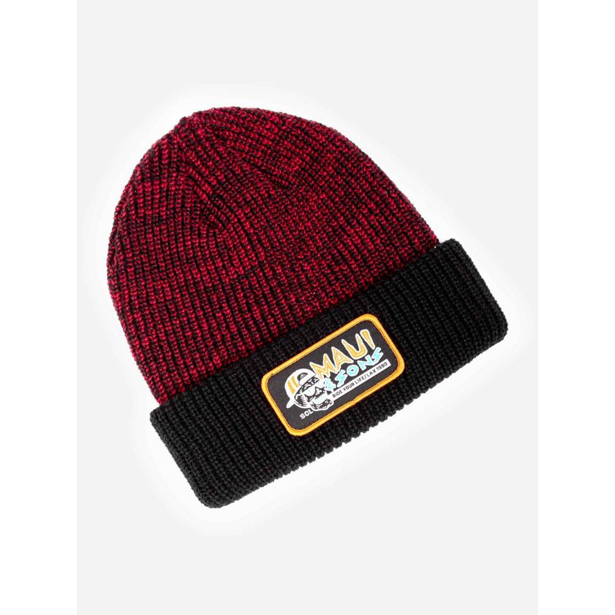 MAUI AND SONS - Gorro Skull Dude Beanie Rojo Oscuro Niño Maui And Sons - Rojo