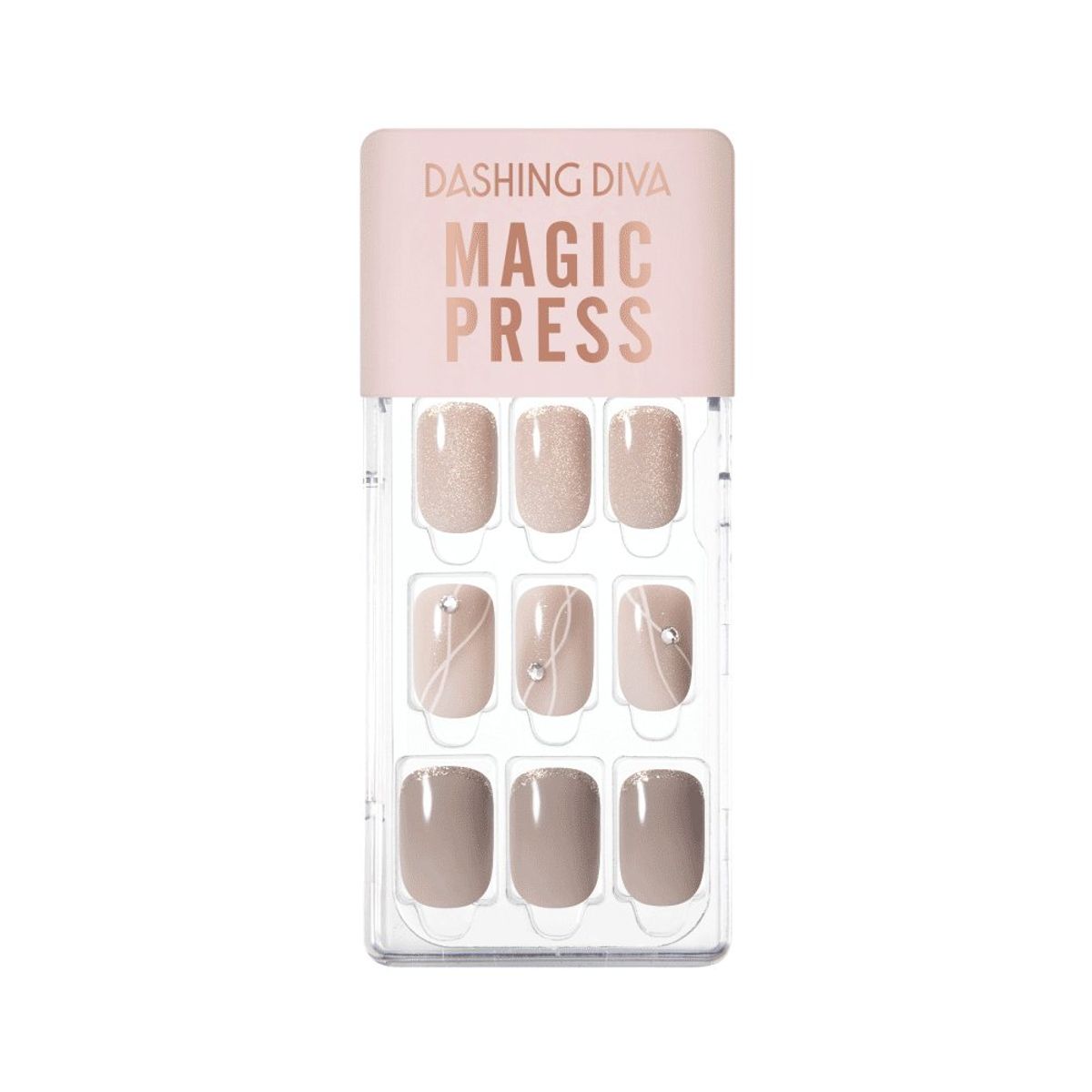 DASHING DIVA - Uñas Press On Manicura Dashing Diva MDR3F019RR