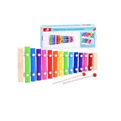 ARTIDIX - Metalófono xilofono 13 notas cromático colores
