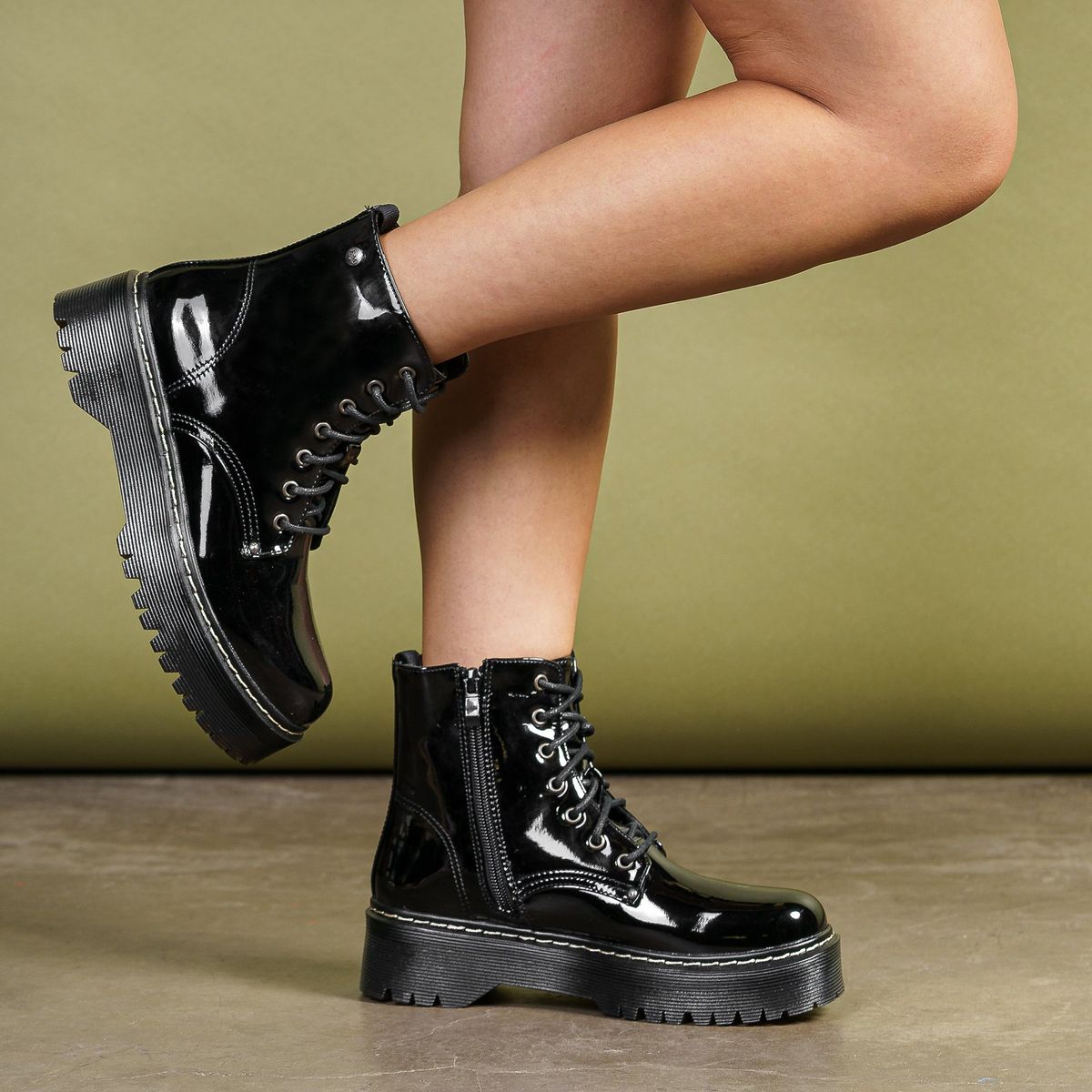 BOTELI - Botín Mujer Negro Eshima Boteli