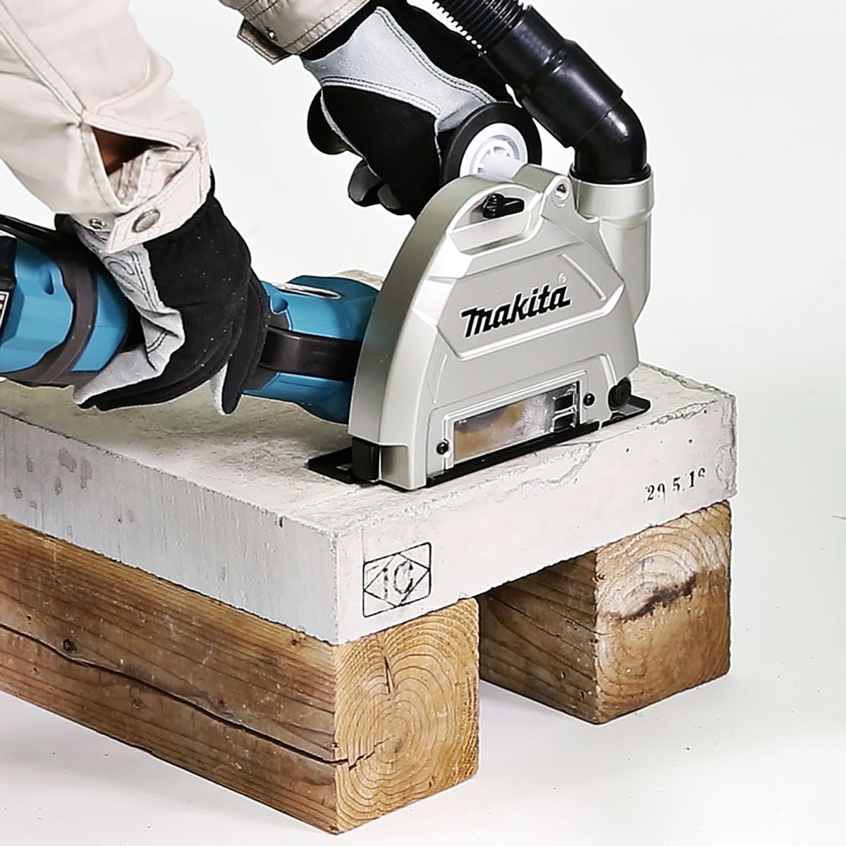 MAKITA - Extractor De Polvo 125 mm, Ø 32/37 mm Makita 196845-3