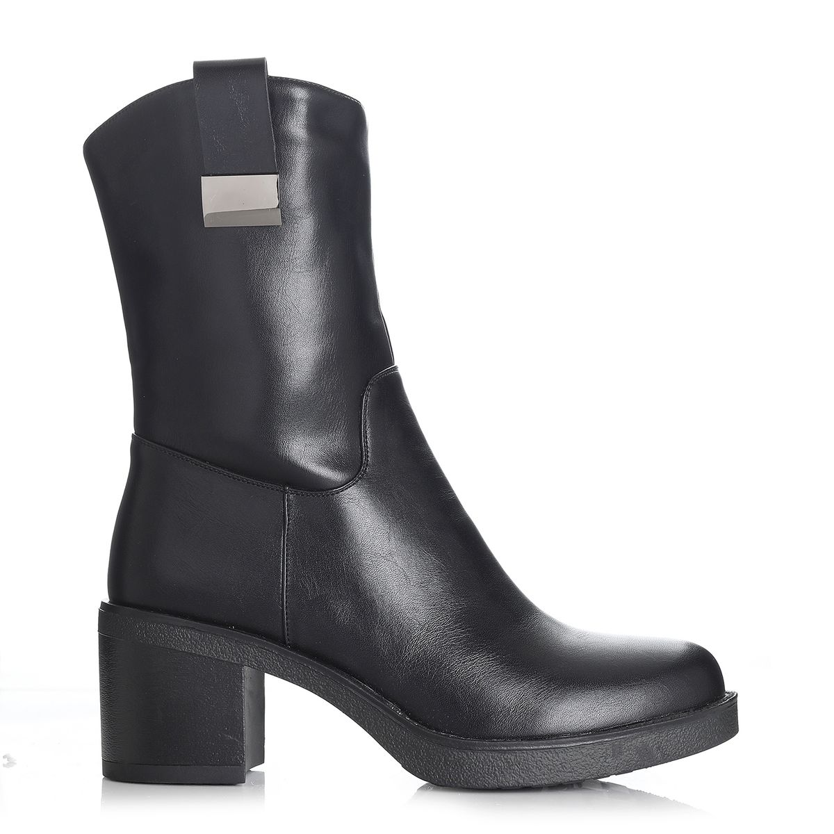 VIA UNO - Bota Mujer Negro Via Uno 12432302