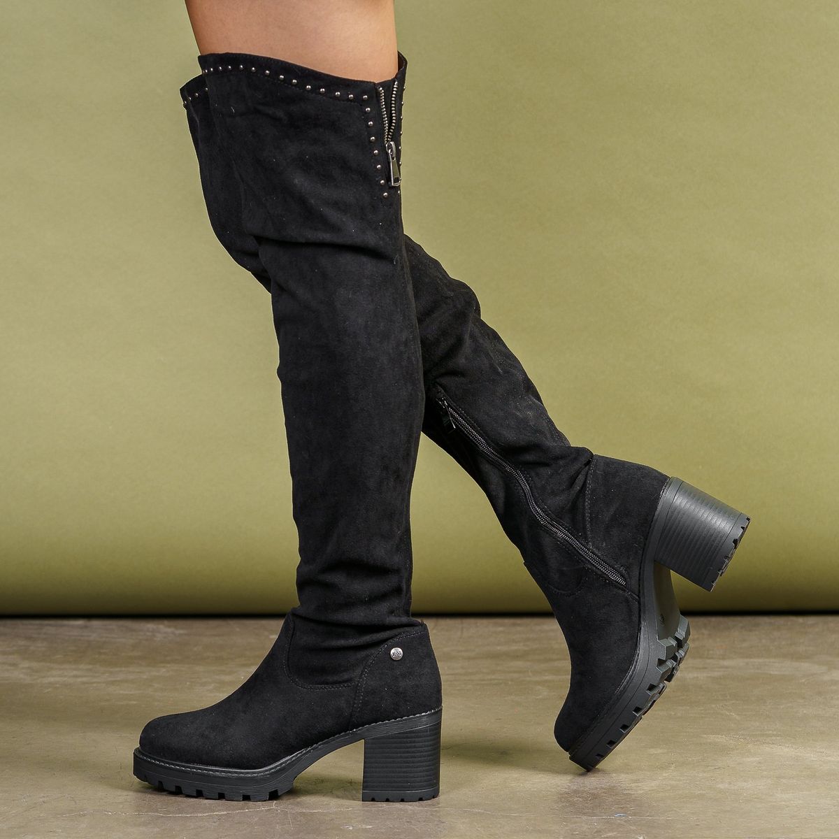 BOTELI - Bota Mujer Negro Fuji Boteli