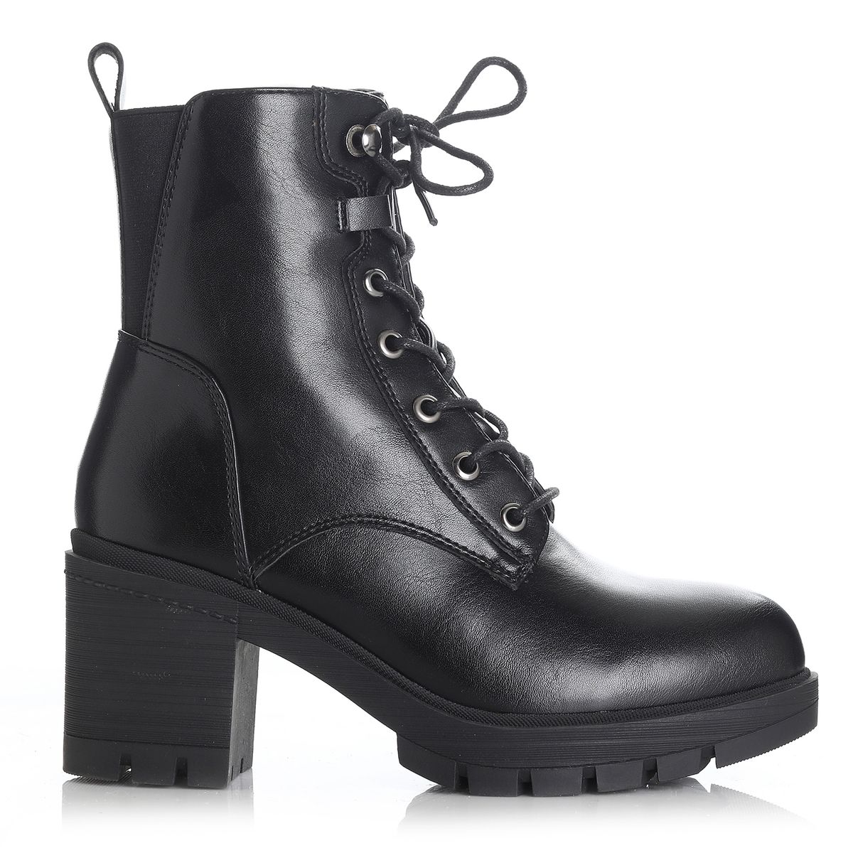 VIA UNO - Botin Mujer Negro Via Uno 12432420