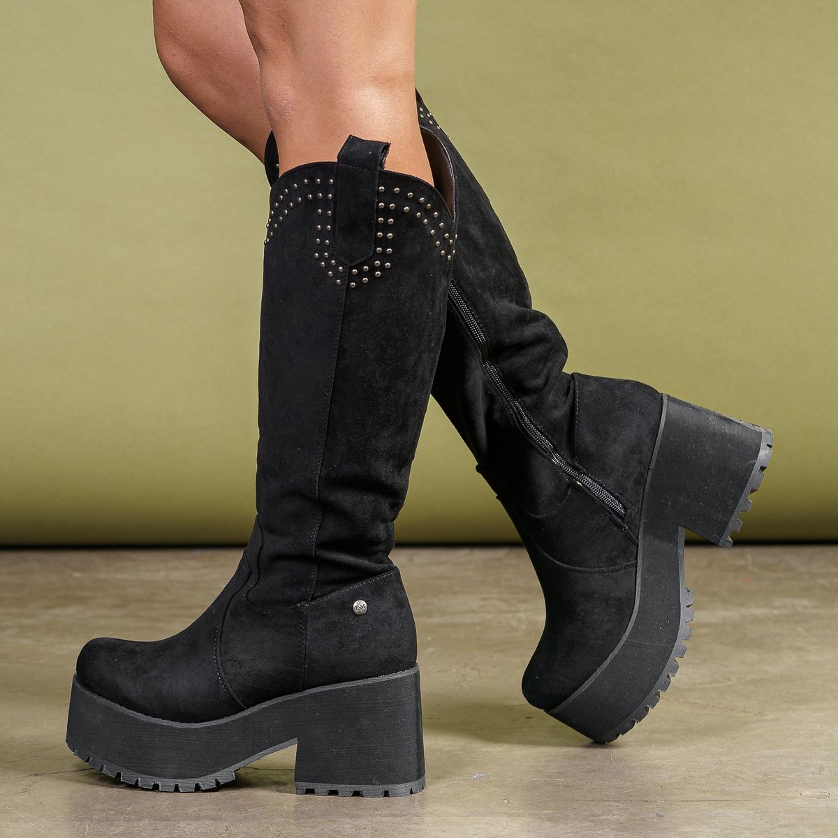 BOTELI - Botín Mujer Negro Mei Boteli