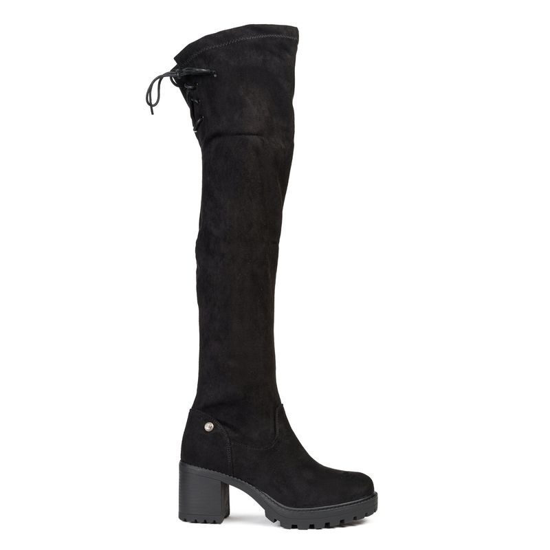 BOTELI - Bota Mujer Negro Fuka Boteli