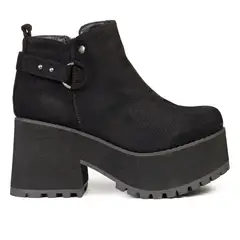 BOTELI - Botín Mujer Negro Kaori