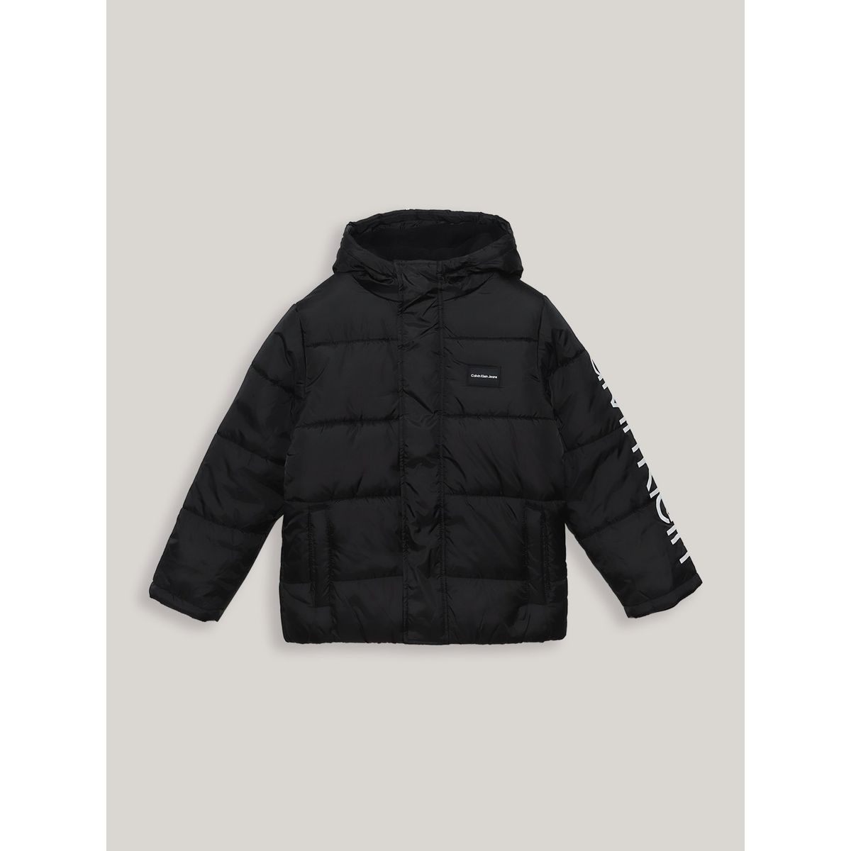 CALVIN KLEIN - Parka Niño Bubble Negro Calvin Klein