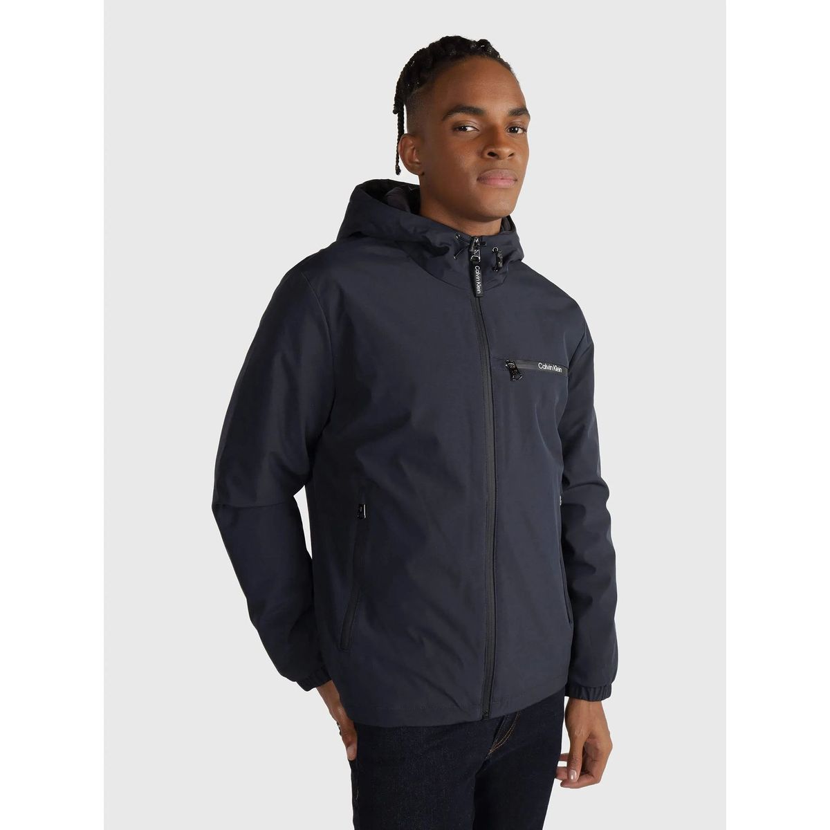 CALVIN KLEIN - Chaqueta Stretch Azul Calvin Klein