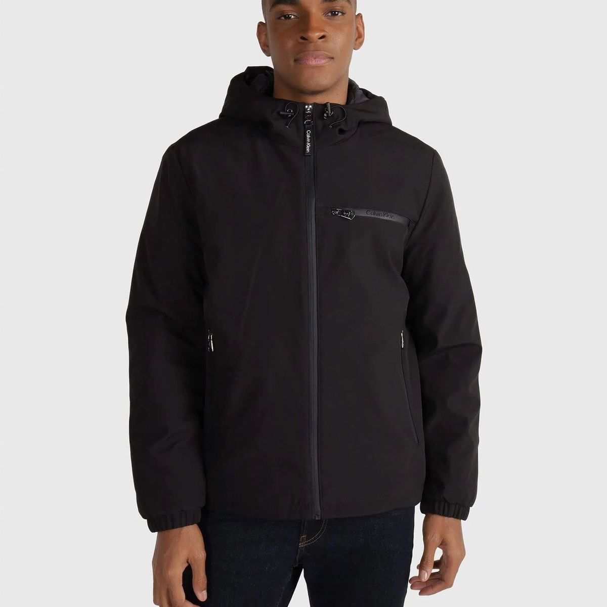 CALVIN KLEIN - Chaqueta Stretch Negro Calvin Klein