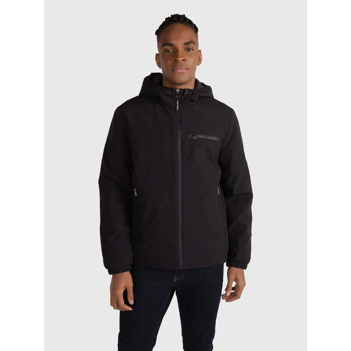CALVIN KLEIN - Chaqueta Stretch Negro Calvin Klein
