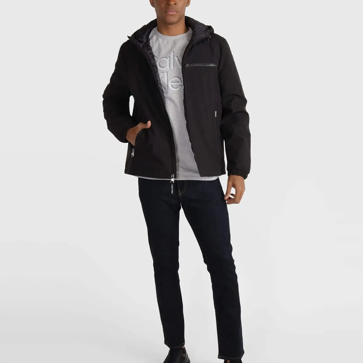 CALVIN KLEIN - Chaqueta Stretch