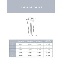 THEA - Legging Atenea Black Mujer Life
