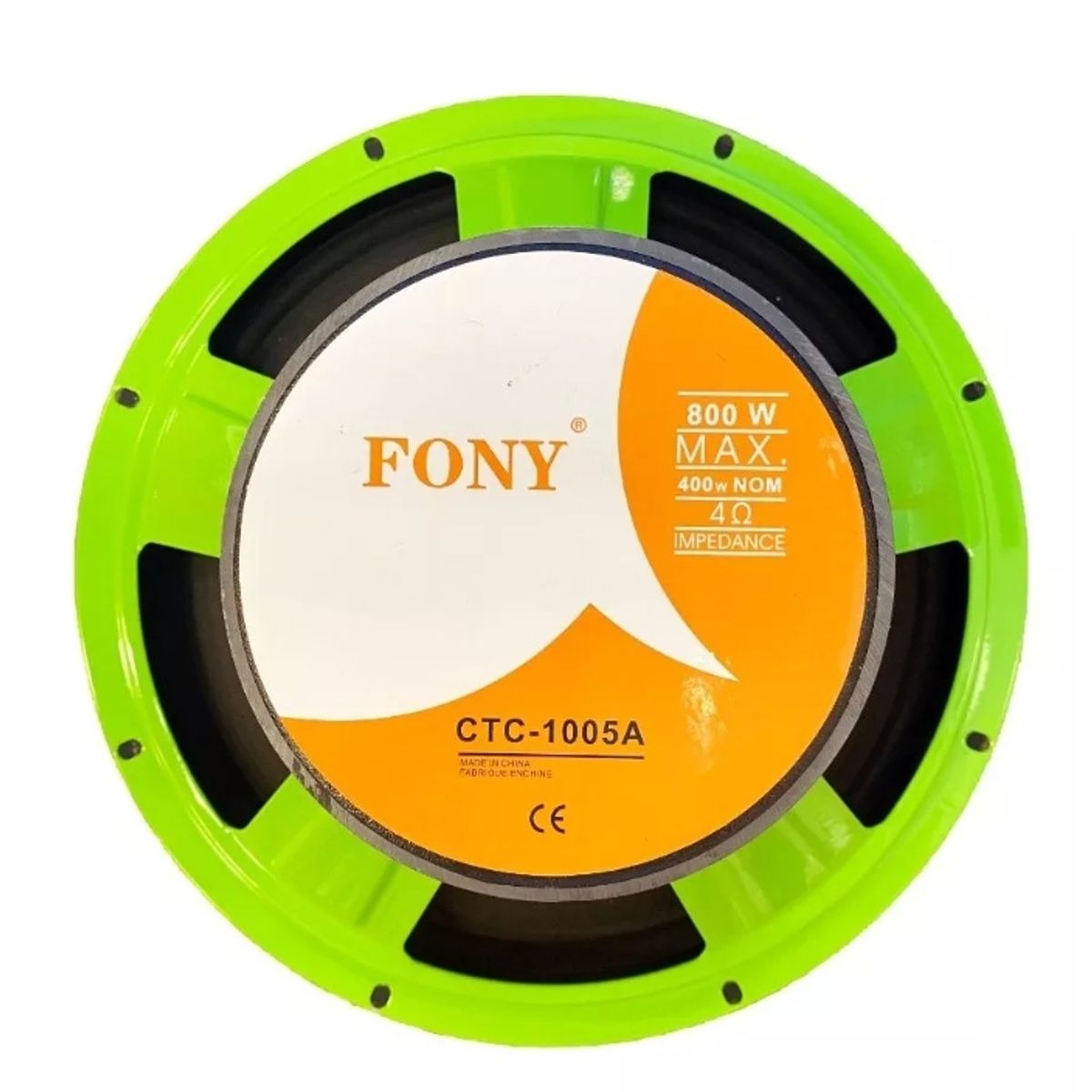 GENERICO - Parlantes Medios Para Auto 800w 25cm Redondo