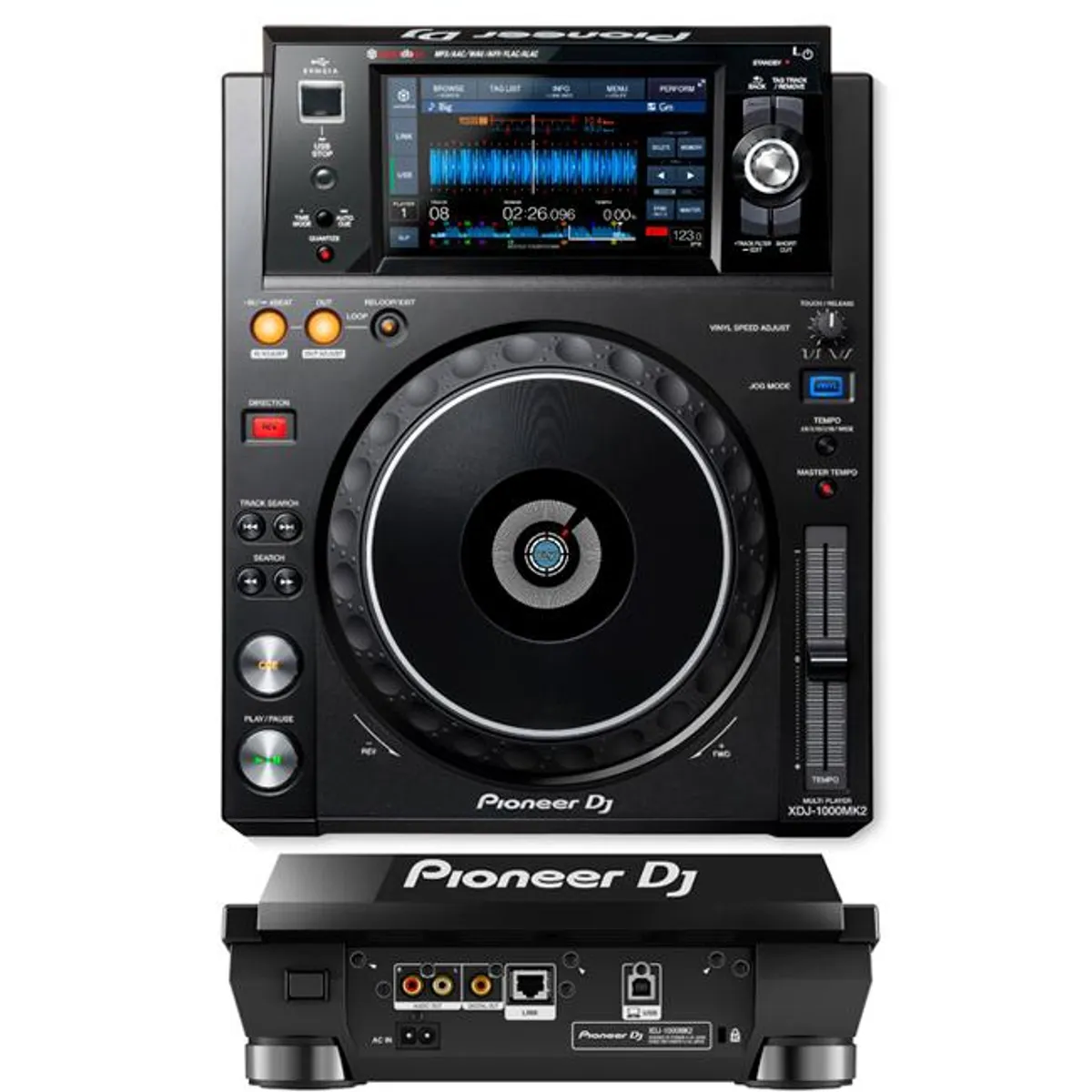 PIONEER - Reproductor media  XDJ-1000 MK2 PIONEER