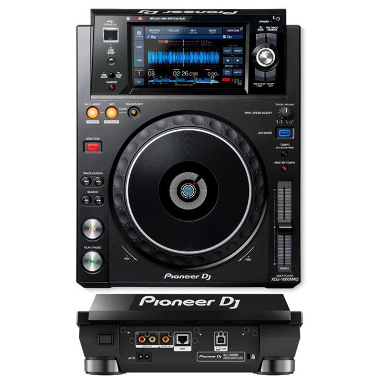 PIONEER - Reproductor media  XDJ-1000 MK2 PIONEER