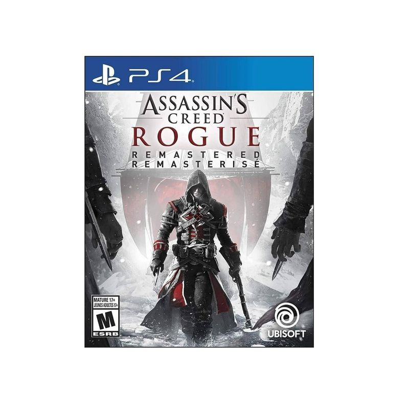 UBISOFT - JUEGO PS4 ASSASSINS CREED ROGUE REMASTERED TRILINGUAL FISICO
