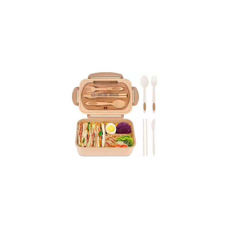 GENERICO - Fiambrera Para Microondas Contenedor De Alimentos Topper