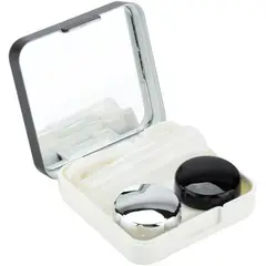 EDWINAYY - Kit Estuche Para Lentes De Contacto Con Pinzas Y Aplicador