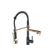 GENERICO - Grifo Llave Lavaplatos Monomando Cocina Extensible Triple