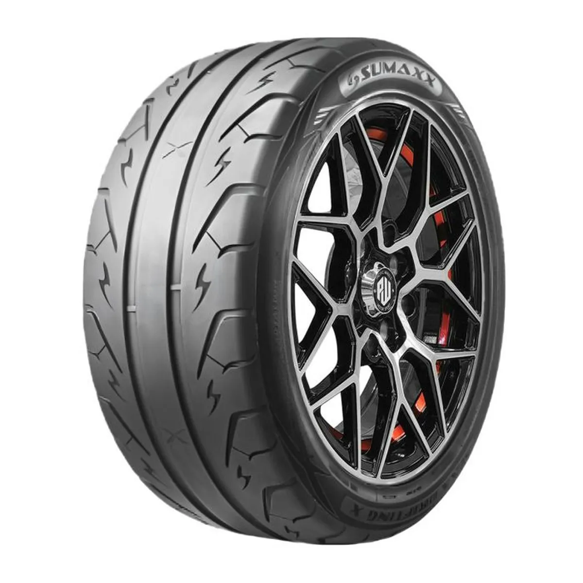 GENERICO - Neumático 195/55R15 85V MAX DRIFTING X Sumaxx Race-On TL BLK CHN