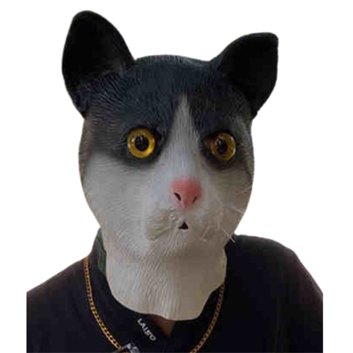 GENERICO - Máscara de gato de látex