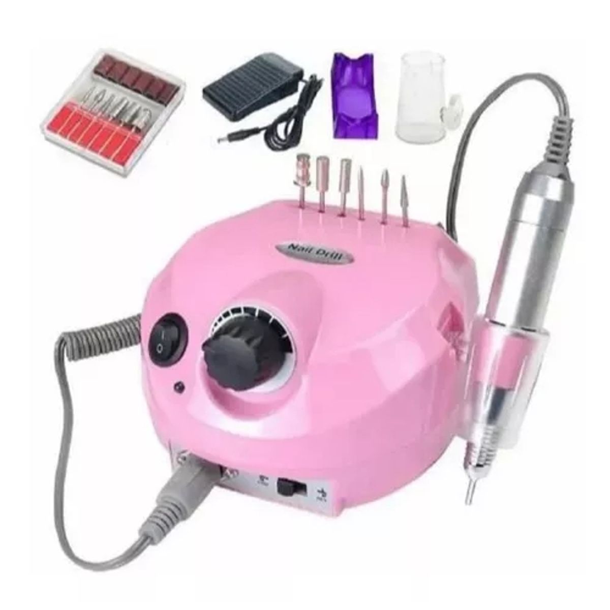 GENERICO - Tornó Uñas Acrílicas Pulidor Eléctrico Podología Profesional
