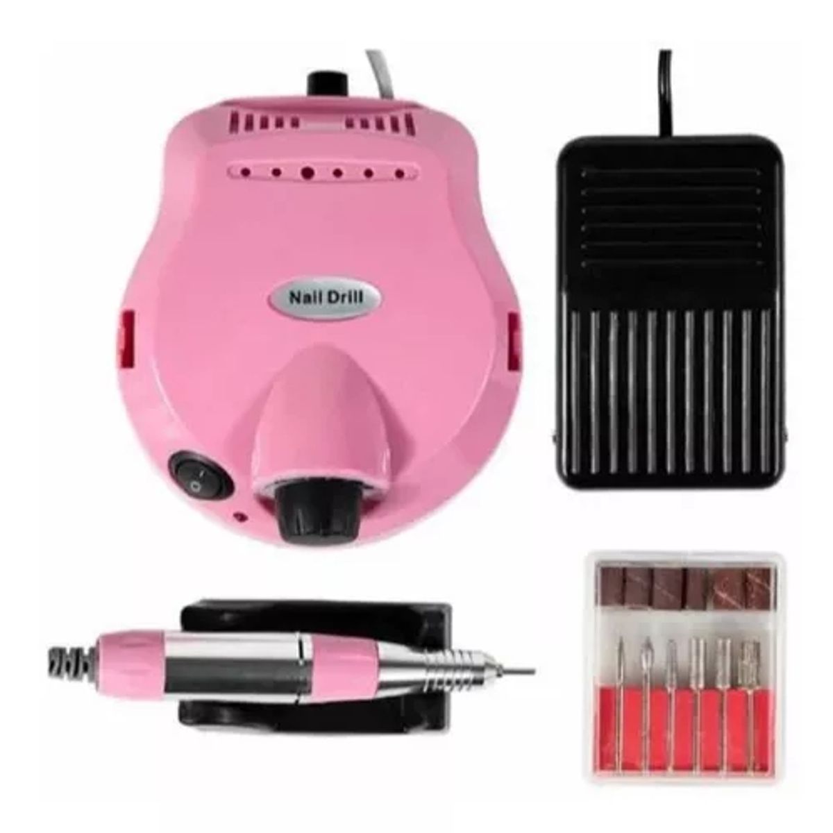 GENERICO - Tornó Uñas Acrílicas Pulidor Eléctrico Podología Profesional