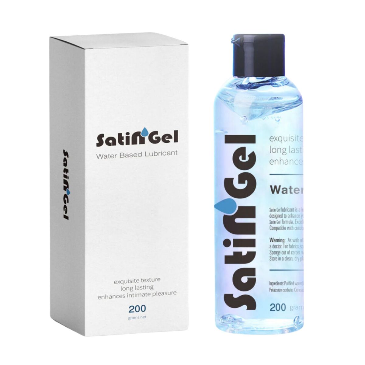 GENERICO - Gel Lubricante Intimo A Base De Agua Premium 200ml