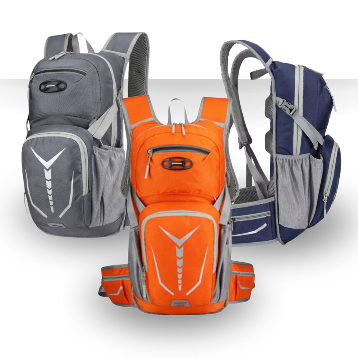 GENERICO - Mochila Trekking Running Naranja