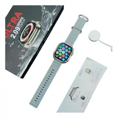 UNIVERSAL - RELOJ T10 ULTRA INTELIGENTE SMARTWATCH GRIS REALIZA LLAMADAS