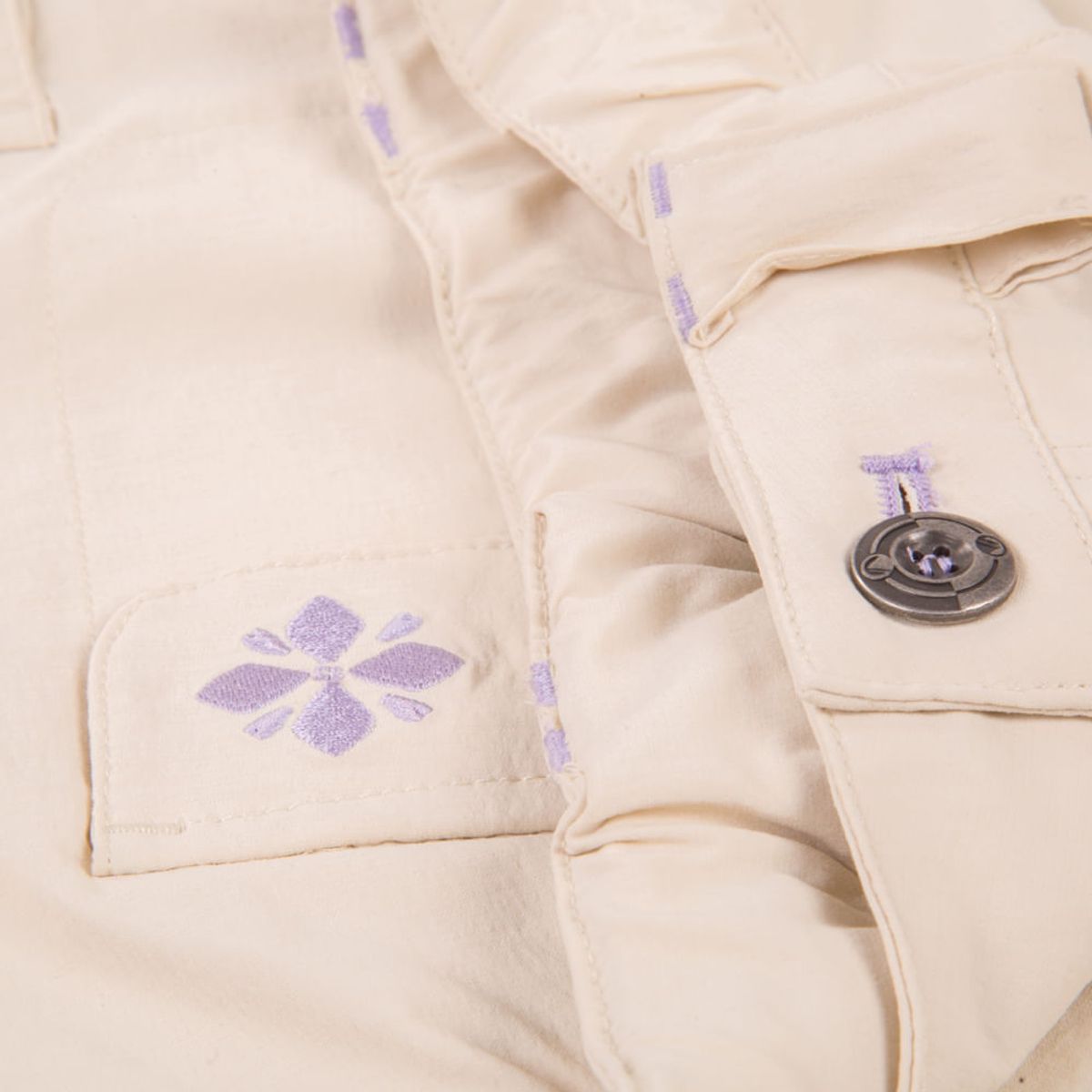 LIPPI - Pantalon Niña Trail Q-Dry Pants Gris Medio Lippi