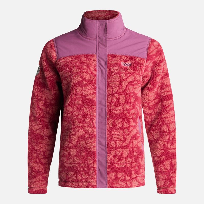 LIPPI - Chaqueta Teen Girl Glaciar Sherpa-Pro Jacket Print Rosa Lippi