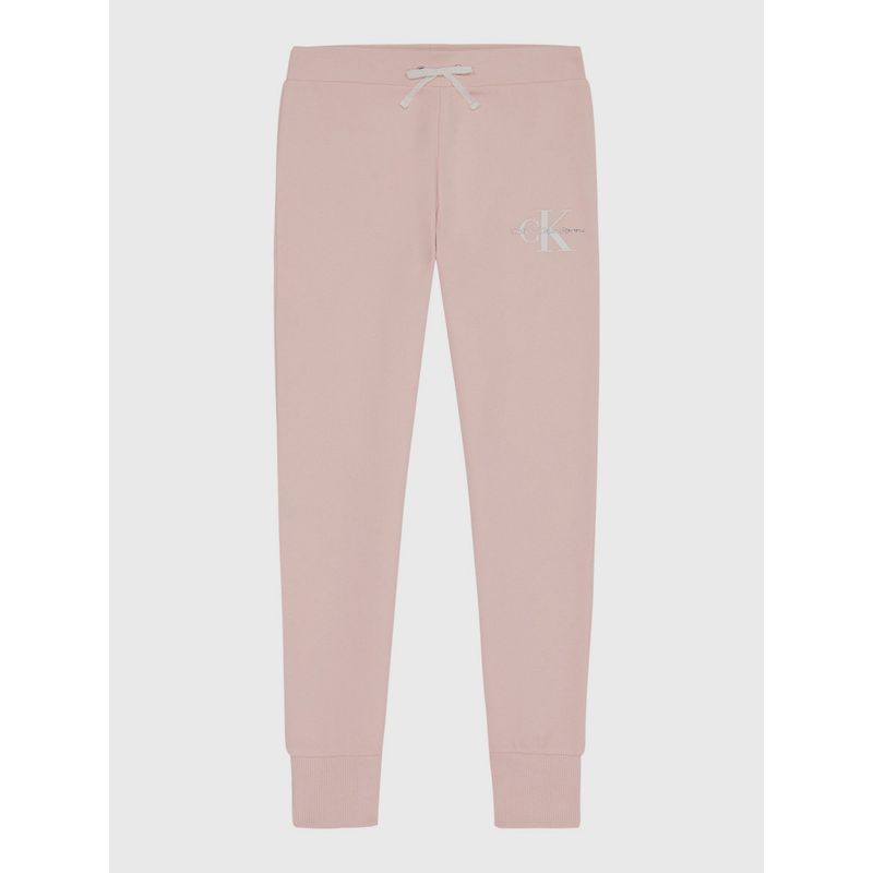 CALVIN KLEIN - Jogger Niña Monogram Rosado Calvin Klein