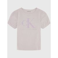 Polera Niña Double Monogram Rosado