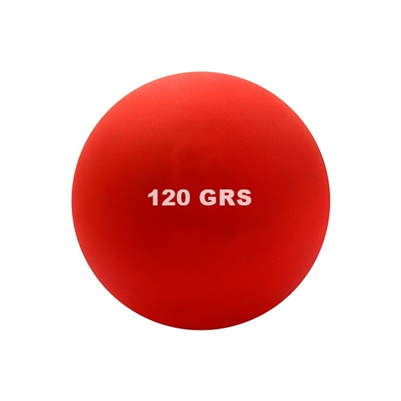 GENERICO - Bala De Lanzamiento 120 Grs Pvc - Rojo