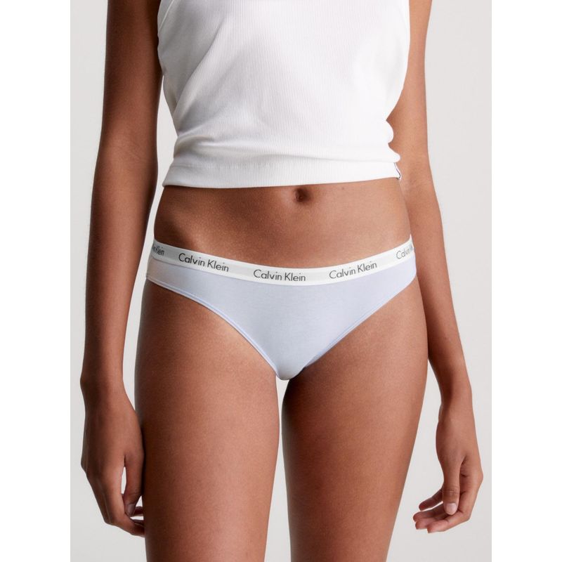 CALVIN KLEIN - Calzón Bikini Carousel Celeste Calvin Klein