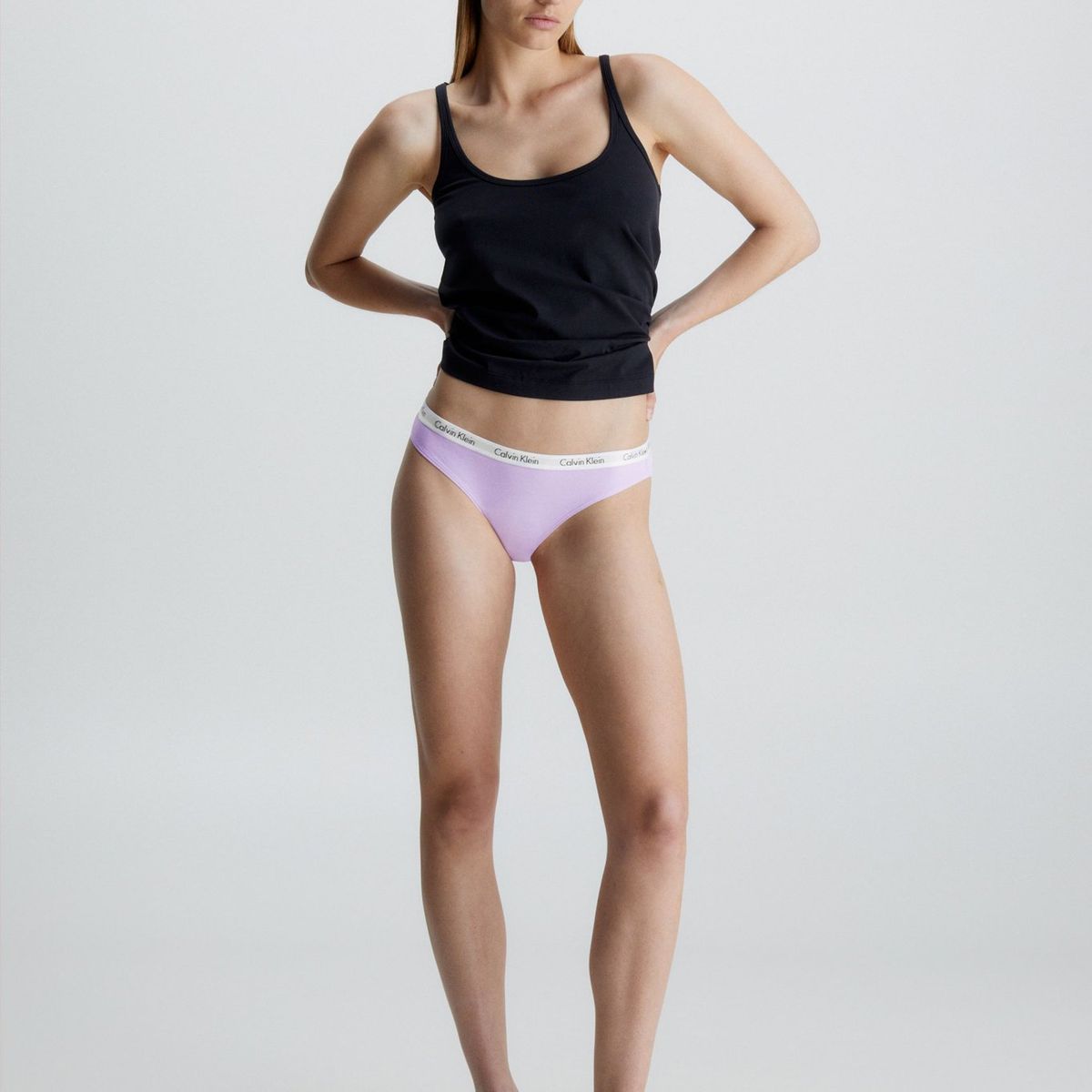 CALVIN KLEIN - Calzón Bikini Carousel Lila Calvin Klein