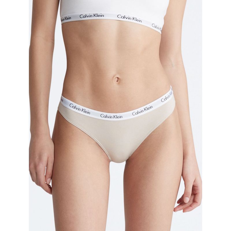CALVIN KLEIN - Calzón Bikini Carousel Beige Calvin Klein