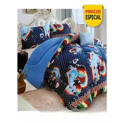 GENERICO - Plumón Sherpa 1 ,5 Plaza Arcoiris y Unicornios