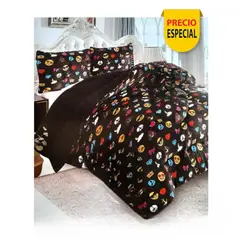 GENERICO - Plumón Sherpa 1 ,5 Plaza Negro y Emojis