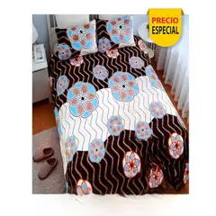 GENERICO - Plumón Sherpa 1 ,5 Plaza Negro y Flores Místicas