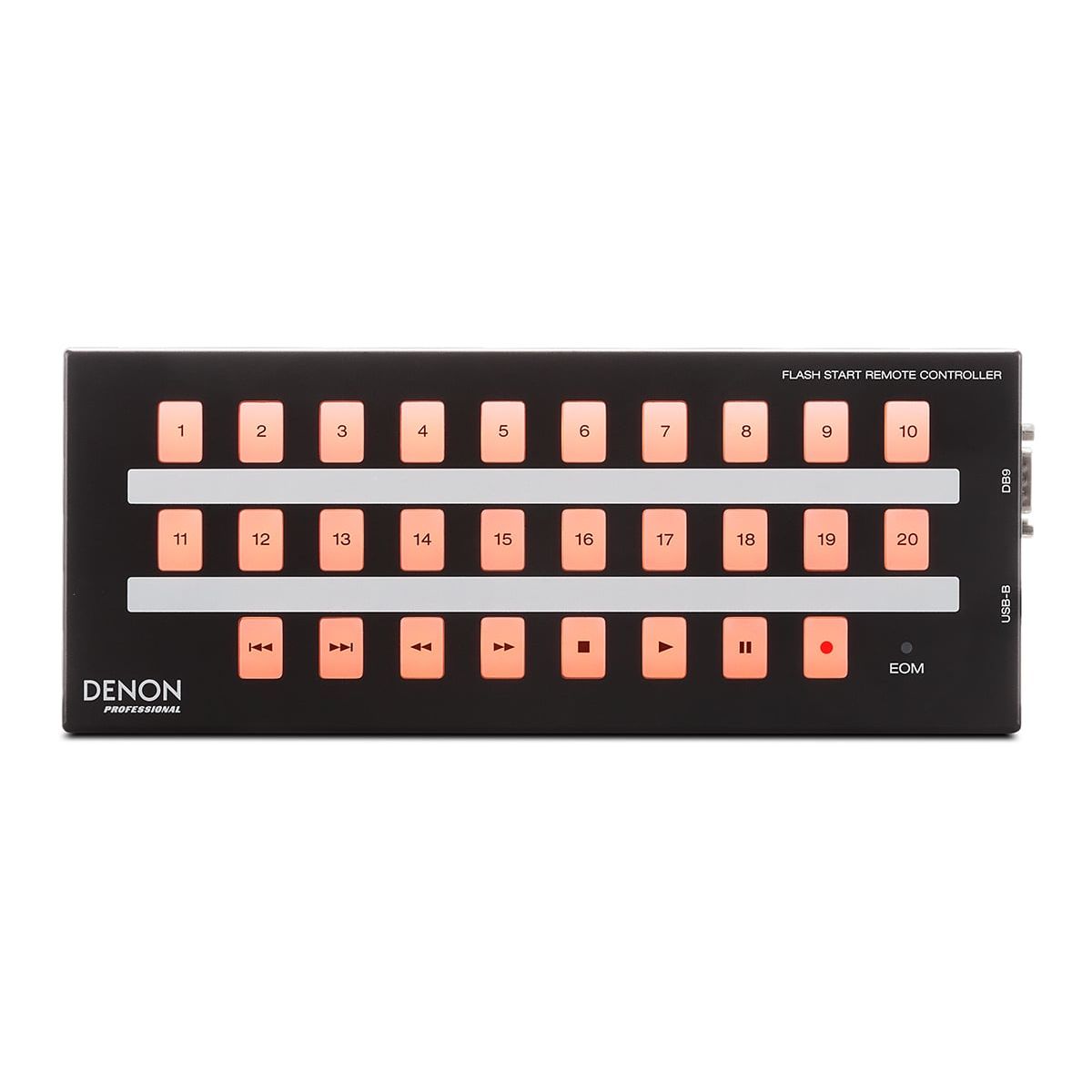 DENON - Control Remoto Para Reproductores Flash Start Remote Denon