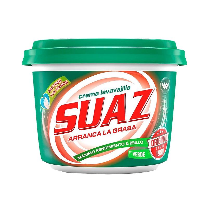 GENERICO - Lavavajilla en crema SUAZ  450 gr Verde