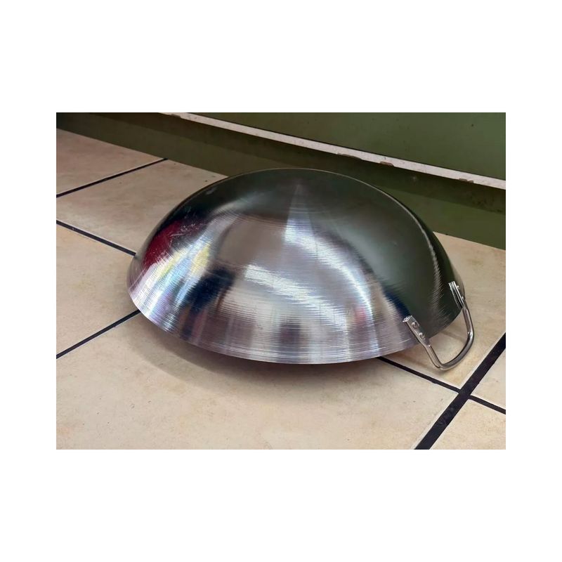 GENERICO - Wok Acero Inoxidable 50cm + Envió Gratis