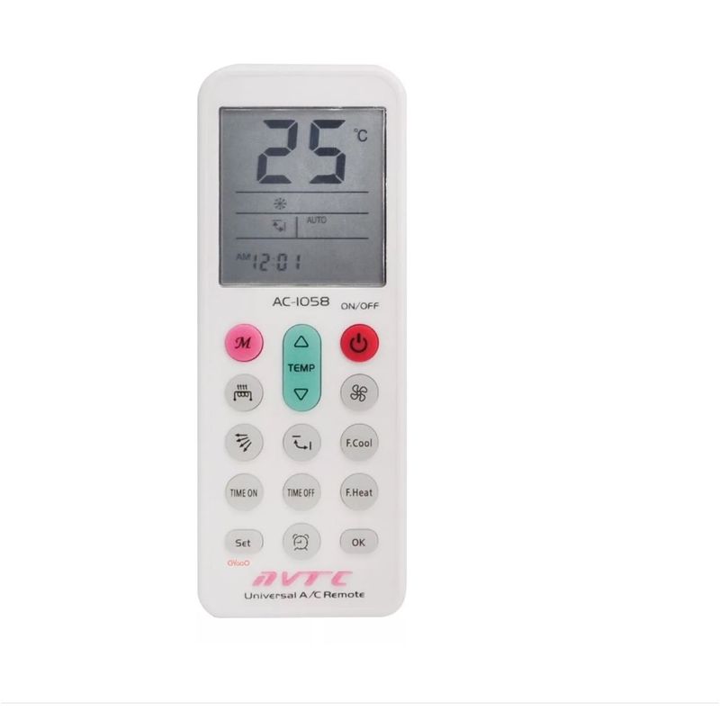 GENERICO - Control Remoto Universal Aire Acondicionado Todas Las Marcas