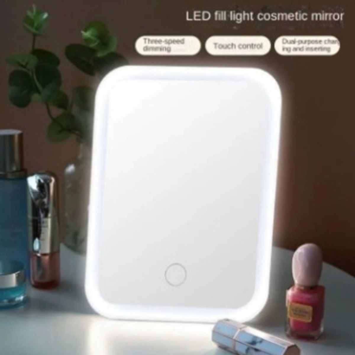 GENERICO - ESPEJO DE MAQUILLAJE LED