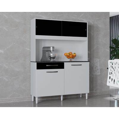 Imagen 2 del producto Mueble de cocina Grazi 120 blanco/negro