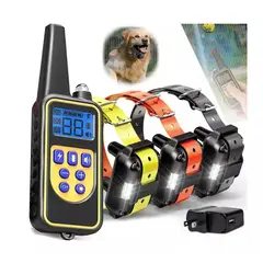 GENERICO - Collar Eléctrico Entrenamiento Adiestramiento Perros Mascota